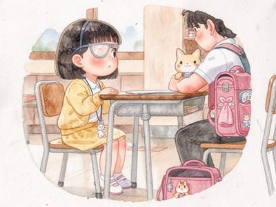 토리의 봄, 짝꿍이 된 너 — 우정 어린이 동화 표지