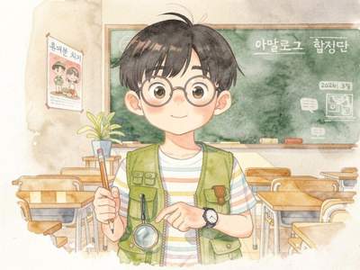 폰 없는 첫날, 사라진 지갑 — 탐정 어린이 동화 표지